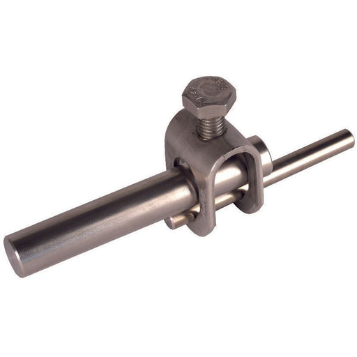 DEHN - Anschlussklemme für Blitzschutz Stangenklemme NIRO FSK81016SKM10X25V2A f. Rd 8-10/Rd 16mm