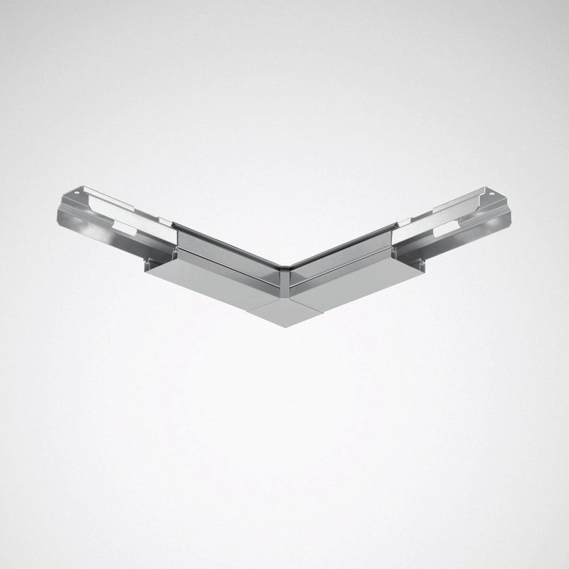 Trilux - Elektrisches Zubehör/Ersatzteile für Leuchten L-Lichtbandverbinder 07650 L-Connector 03 silbergrau − 1 Stück