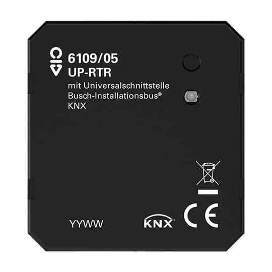 Busch-Jaeger - Bussystem-Raumtemperaturregler Raumtemperaturregler 6109/05 Universaleingang