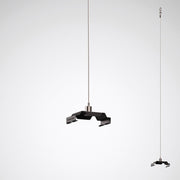 Trilux - Mechanisches Zubehör/Ersatzteile für Leuchten Seilaufhängung A01DSXOE/1500 078 05 schwarz