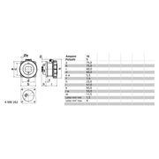 Bals Elektrotech - CEE-Anbausteckdose (IEC 60309) CEE-Anbausteckdose 130158