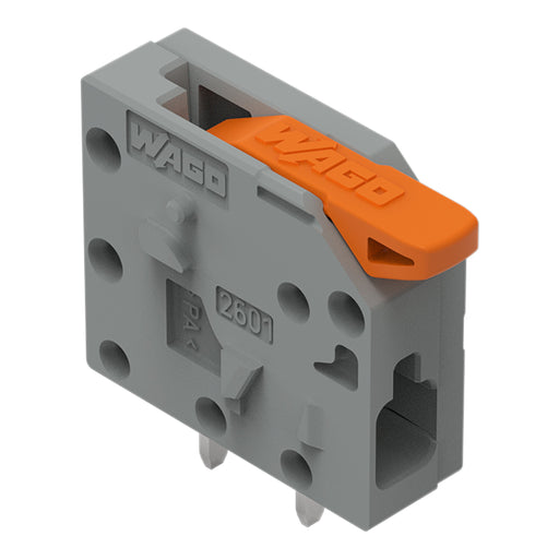 WAGO - Leiterplattenklemme 2601-1101 1,5mm²,gr − 370 Stück