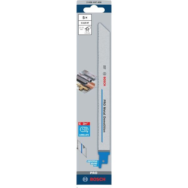 Bosch - Säbelsägeblatt PRO Metal Demolition 2608657408 S1125VF
