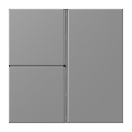 Jung - Abdeckung/Bedienelement für Installationsschalterprogramme Tastensatz 3fach LC 403 TSA 203 gris 31