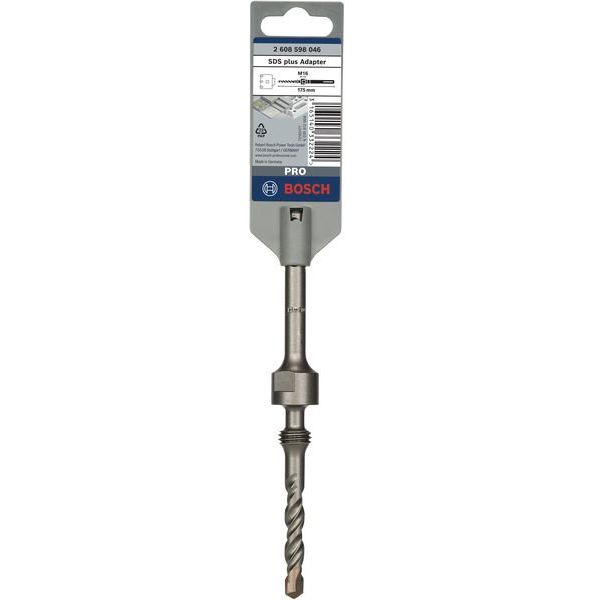 Bosch - Aufnahmeschaft für Bohrkronen PRO SDS plus Adapter, 2608598046 einteilig 175 mm M16