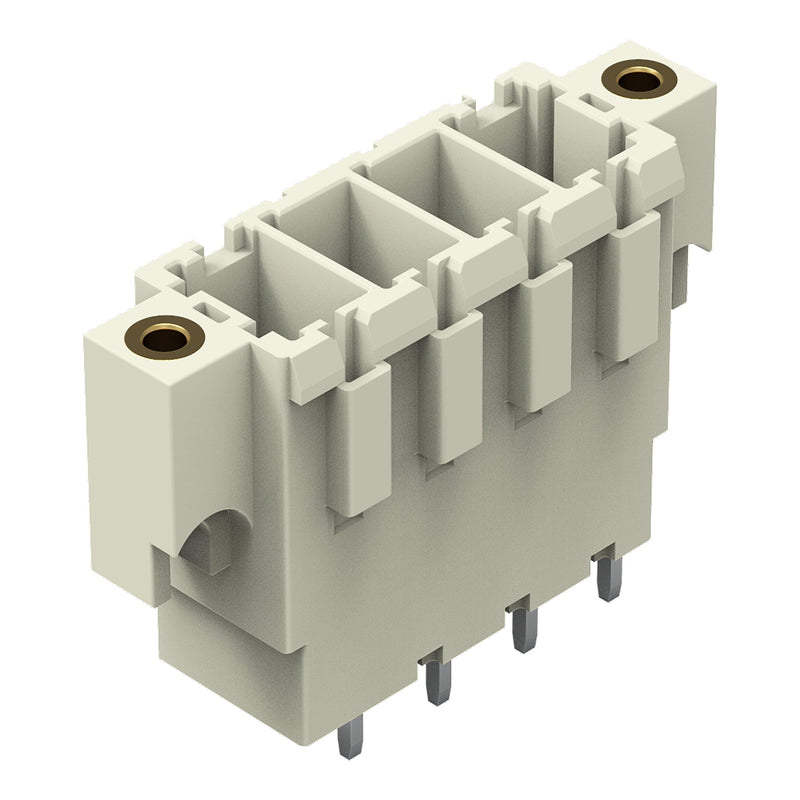 WAGO - Leiterplattensteckverbinder THT-Stiftleiste 831-3604/108-000 1,0x1,2mm,gerade,lgr − 24 Stück