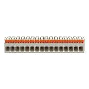 WAGO - Kabelsteckverbinder für Leiterplattensteckverbinder 1-Leiter-Federleiste,Hebel 2734-1116/327-000 PushinCAGECLAMP,lgr − 25 Stück