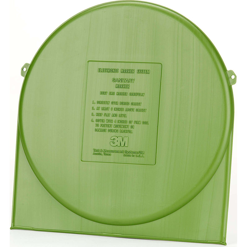 3M - Elektronischer Kabelmarker Dynatel Full Range Marker 1253 grün (Abwasser) − 25 Stück