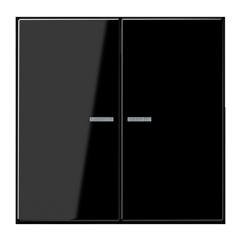 Jung - Bedienelement intelligent Taster 2fach BT LS 17102 SW JUNG HOME