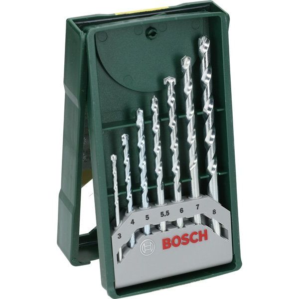 Bosch - Bohrer-Set Mini-X-Line 2607019581 Steinbohrer-Set