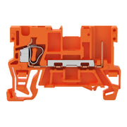 WAGO - Durchgangs-Reihenklemme 1-Leiter/1-Pin-Basisklemme 769-176/000-012 orange − 100 Stück