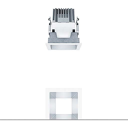 Zumtobel Group - Downlight/Strahler/Flutlicht LED Decken-Einbauleuchte PANOS EVO #62907522 3000K