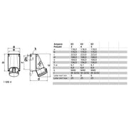 Bals Elektrotech - CEE-Steckdose (IEC 60309) CEE-Steckdose 110583