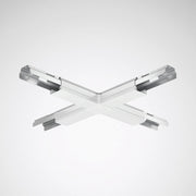 Trilux - Tragschiene für Lichtbandsystem X-Lichtbandverbinder 07650 X-Connector 01 weiß − 1 Stück