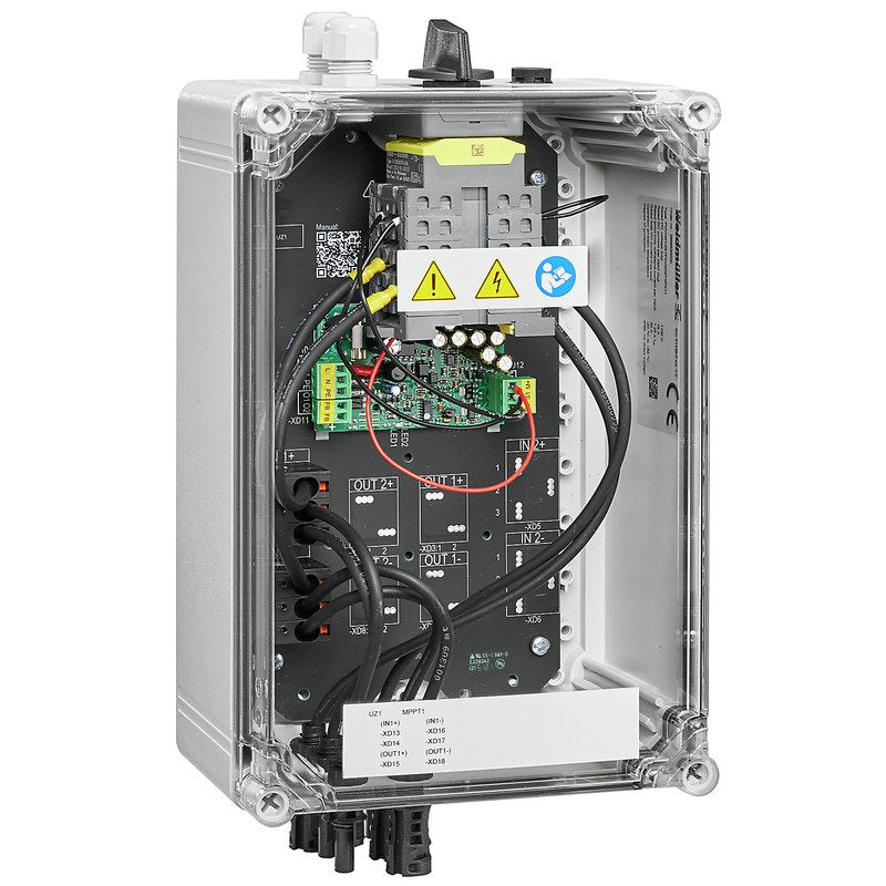Weidmüller - Photovoltaik-DC-Stringbox Generatoranschlusskasten PVN1M1I2S#2888520000 1 MPP, 2 Eingänge/1