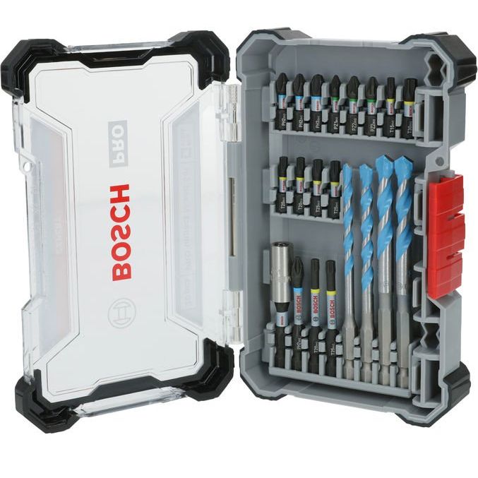 Bosch Power Tools - Werkzeugset PRO Impact Schrauberbits 2608521U83VE(20) und Multi  − 3 Packung