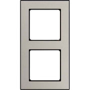 Peha - Abdeckrahmen Rahmen 2-fach D 20.672.222.192 Metal titan-psw