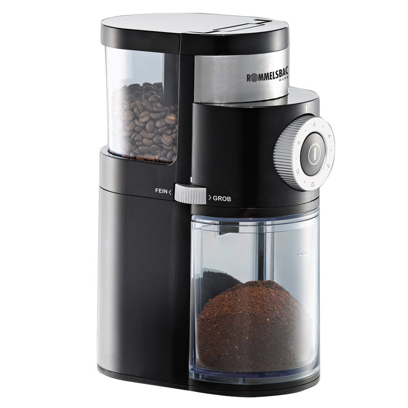Rommelsbacher - Kaffeemühle Scheibenmahlw. EKM 200 110W schw