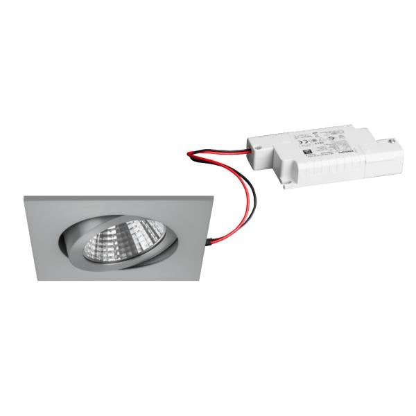 Brumberg Leuchten - Downlight/Strahler/Flutlicht LED-Einbaustrahler 39262253 alu matt, TRIACdim