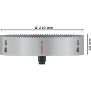Bosch - Lochsäge PRO Multi Material PC Plus 2608594422 Lochsäge, 210 mm