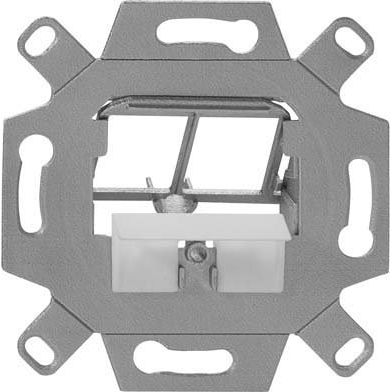 Rutenbeck - Zubehör/Ersatzteile für modulares Anschlusssystem Montageadapter UM-MA-KS 2 Up 2-fach − 1 Stück