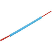 Weidmüller - Kabelmarkierungssystem Leitermarkierer CLI R 02-3 BL/SW - m.Montagedorn − 10 Stück