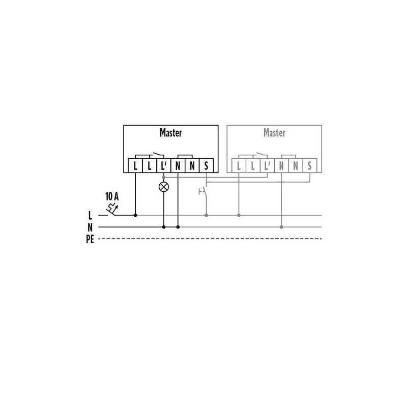 ESYLUX - Bewegungsmelder/Präsenzmelder komplett Decken-Präsenzmelder PD 360/24 BASIC IP54