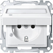 Merten - Steckdose SCHUKO-Steckdose pws MEG2313-0419 Klappd.Li.Schrift