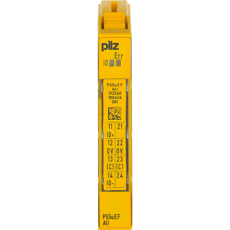 Pilz - Feldbus, Dez. Peripherie - Analoges Ein-/Ausgangs-Modul Ein-/Ausgabemodul PSSu E F AI I