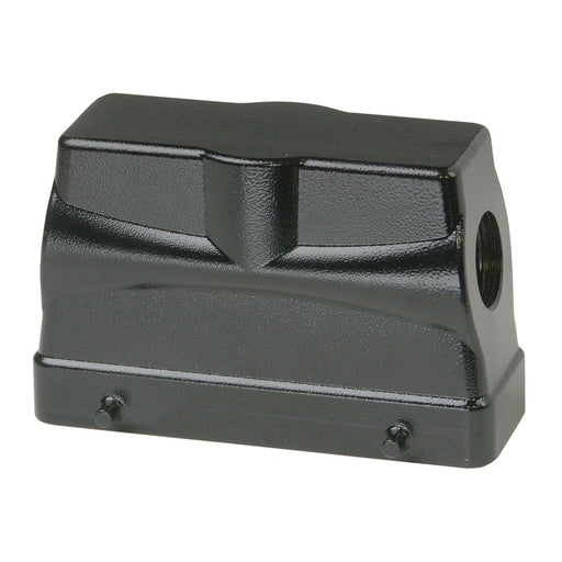 Walther Werke - Gehäuse für Rechtecksteckverbinder Tüllengehäuse P748024 BHT24 76mm hoch,sw