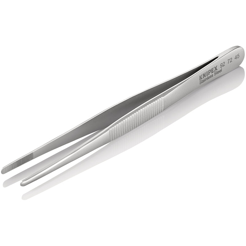 Knipex - Pinzette Präzisions-Pinzette 92 72 45 stumpfe Form, 145mm