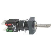 Schneider Electric - Wahlschalter, Komplettgerät Schlüsselschalter XB6DGC5B 2-Stell., 1S+1Ö