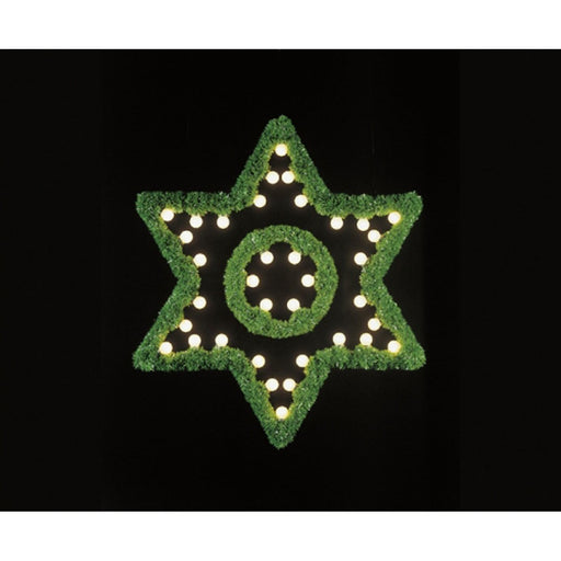 Scharnberger+Hasenbein - Festbeleuchtung Weihnachtsbeleuchtung 57905 Stern9 102x105cm36x