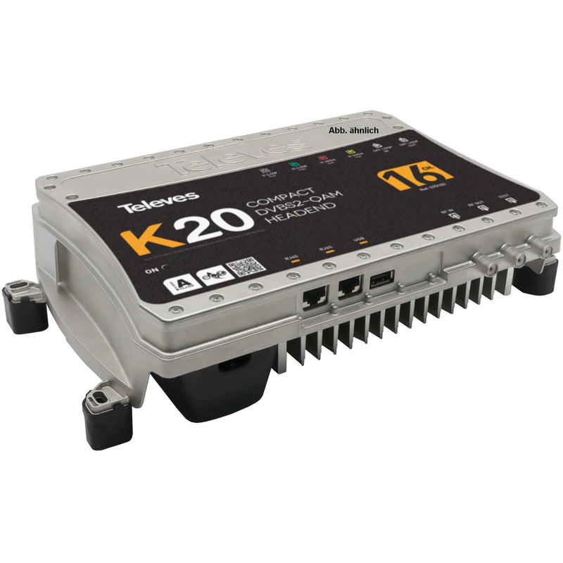 Televes - Kompakt-Kopfstelle Kompaktkopfstelle K20-20 20 Tr. DVB-S2 in QAM