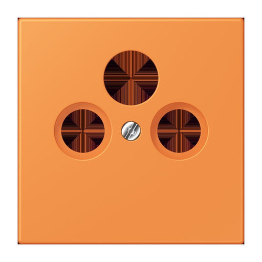 Jung - Einsatz/Abdeckung für Kommunikationstechnik Abdeckung für Sat/BK-Dose LC 990 SAT 225 orange clair (32081)