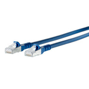 Metz Connect - Patchkabel Kupfer Patchkabel Cat.6A 1308450744-E AWG 26 0,7m bl − 10 Stück