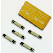 Siba - Zylindrische Sicherung G-Sicherung F 1,25A 179021 5x20 250V flink − 100 Stück