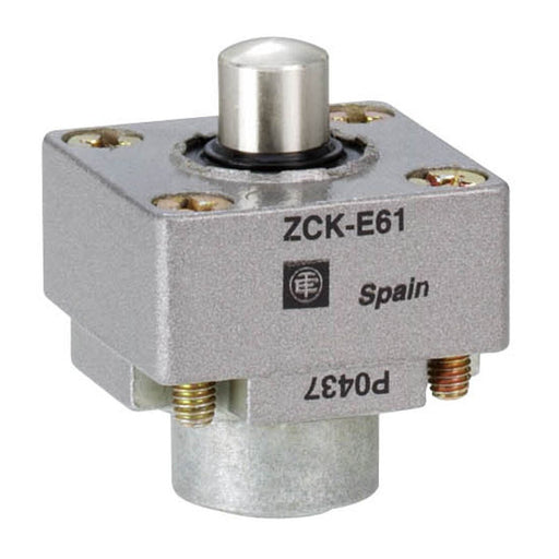 Telemechanique Sensors - Antriebskopf für Positionsschalter/Scharnierschalter Kopf m.Kuppenstössel ZCKE61