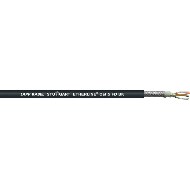 Lapp Kabel&Leitung - Daten- und Kommunikationskabel ETHERLINE FD P BK CAT.5 CE217489/1000 − 1000 Meter