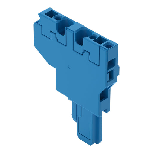 WAGO - Ein- und mehrpolige Klemmenleiste 2-Leiter-Anfangsmodul 769-504/000-006 CAGECLAMP,4mm²,blau − 250 Stück