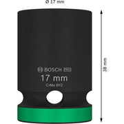 Bosch - Sechskant-Einsatz für Steckschlüssel PRO Impact 2608003048 Steckschlüsselsatz