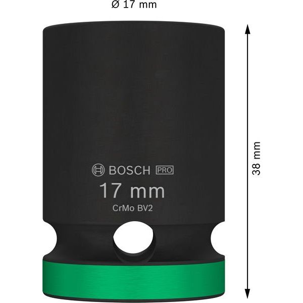 Bosch - Sechskant-Einsatz für Steckschlüssel PRO Impact 2608003048 Steckschlüsselsatz