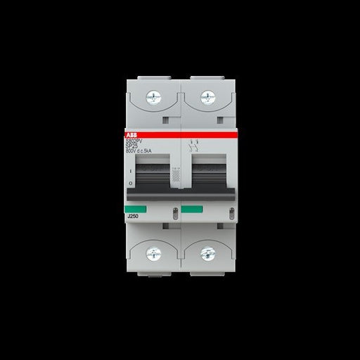 ABB Stotz S&J - Leitungsschutzschalter Strangsicherung S802PV-SP25 25A, 2-polig