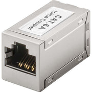 Goobay - Modulare Kupplung RJ45 Modularkupplung Cat6a 72499 2xRJ45-Buchse (8P8C)