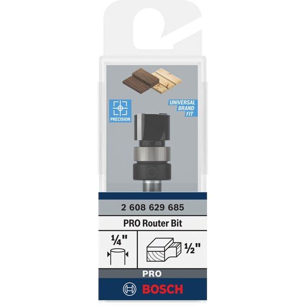 Bosch - Fräser PRO Bündigfräser, 2608629685 obenliegendes