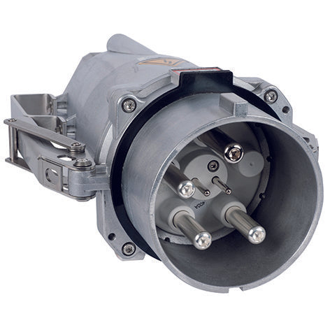 Mennekes - Hochstrom-Rundsteckvorrichtung Stecker 75006 400A,4p,6h,400V,IP67 − 1 Stück by Mennekes
