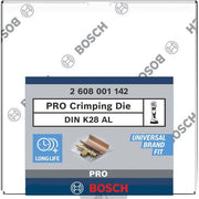 Bosch - Einsatz für Presswerkzeug Kabelschuhe/Verbinder, Aderendhülsen, Schirmanschluss PRO Presseinsatz, K28 AL, 2608001142 185 mm², Aluminiume