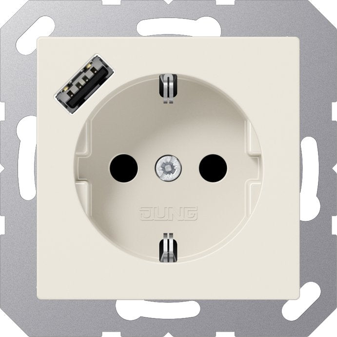 Jung - Steckdose SCHUKO Steckdose A 1520-18 A mit USB Typ A