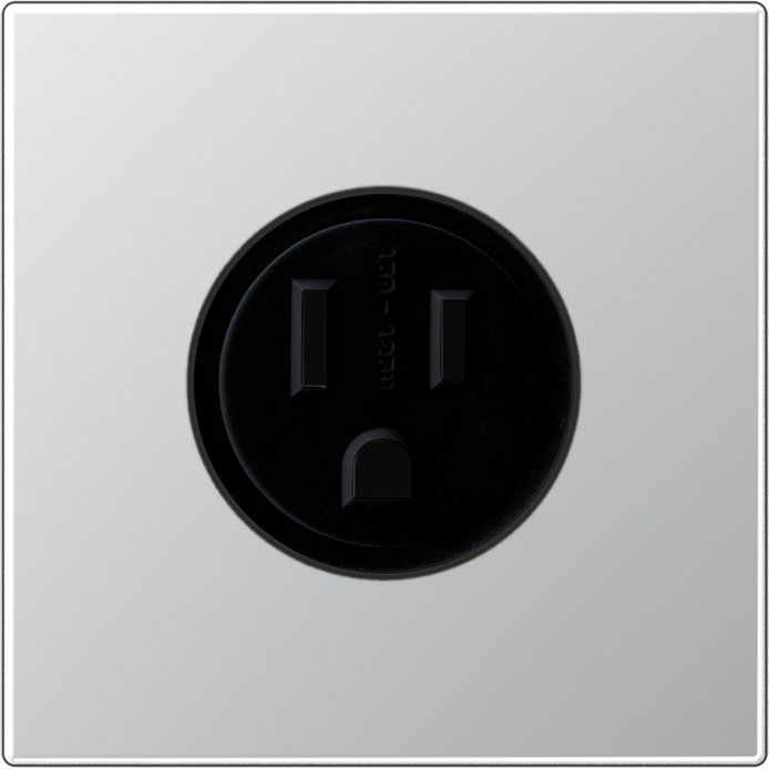 Jung - Steckdose US-Norm NEMA AL 2521-15 15 A 125 V,Aluminium