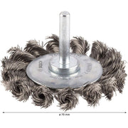 Bosch - Rotierende Drahtbürste PRO Stainless Steel heavy 2608622125 Scheibenbürste
